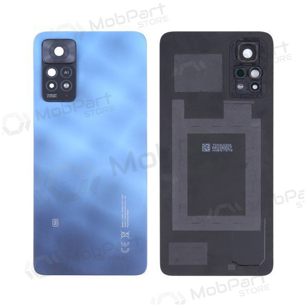 Xiaomi Redmi Note 11 Pro 5G tampa traseira da bateria (azul) (original) (service pack) Xiaomi Redmi Note 11 Pro 5G tampa traseira da bateria (azul) (original) (service pack)