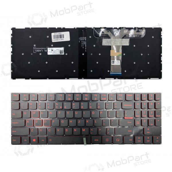 Lenovo: Legion Y520 Y520-15Ik teclado Lenovo: Legion Y520 Y520-15Ik teclado
