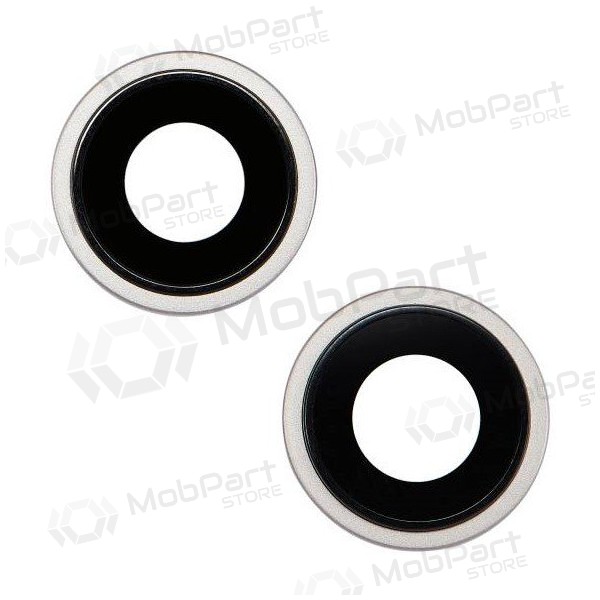 iPhone 14 / 14 Plus lente vidro da câmera (2unidade) (branco) (com moldura) iPhone 14 / 14 Plus lente vidro da câmera (2unidade) (branco) (com moldura)