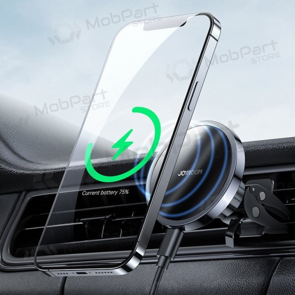 Carregador-laikiklis magnetinis automobilinis Joyroom JR-ZS240 MagSafe 15W preto