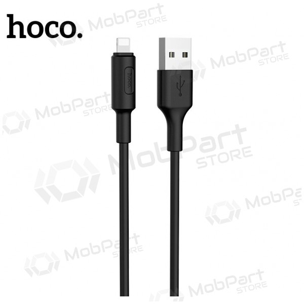 USB cabo HOCO X25 lightning 1.0m (preto) USB cabo HOCO X25 lightning 1.0m (preto)