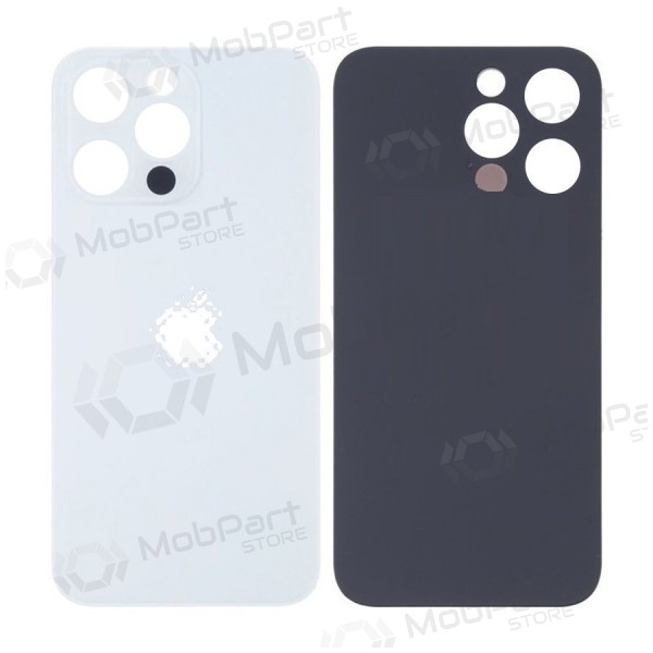 Apple iPhone 13 Pro tampa traseira da bateria (prata) (bigger hole for camera) Apple iPhone 13 Pro tampa traseira da bateria (prata) (bigger hole for camera)