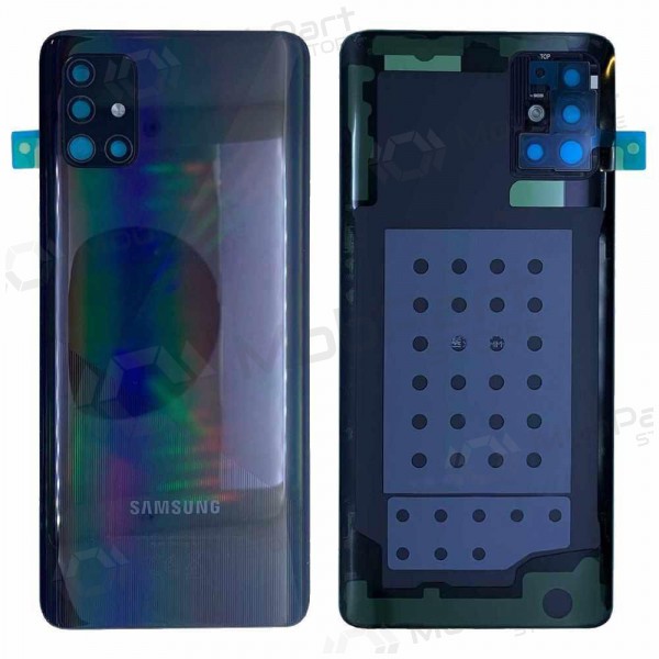 Samsung A515 Galaxy A51 2020 tampa traseira da bateria preto (Prism Crush Black) (usado grade C, original) Samsung A515 Galaxy A51 2020 tampa traseira da bateria preto (Prism Crush Black) (usado grade C, original)