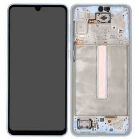 Samsung Galaxy A33 5G ecrã (azul) (com moldura) (original)