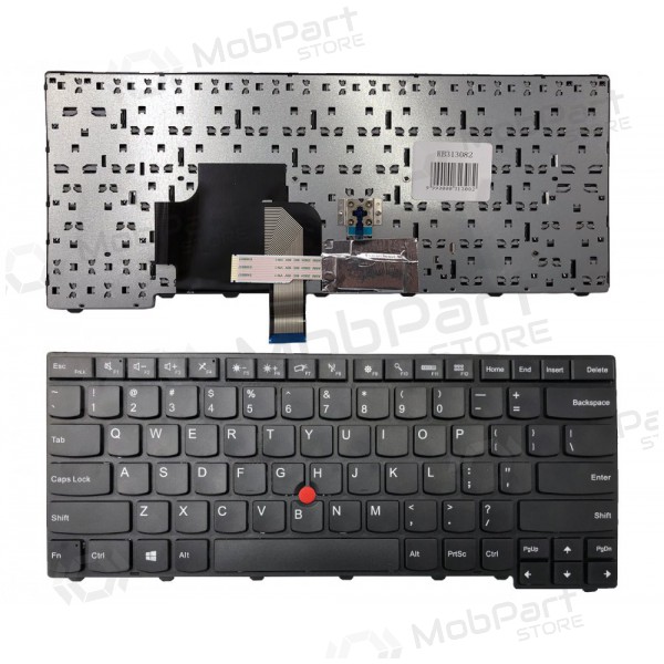 LENOVO: Thinkpad T440, T440p, T440s, T450, T450s, T431s, E431 teclado su rėmėliu e „trackpoint“ LENOVO: Thinkpad T440, T440p, T440s, T450, T450s, T431s, E431 teclado su rėmėliu e „trackpoint“