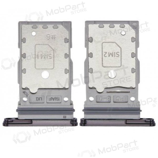 Samsung Galaxy S23 / S23 Plus Dual SIM titular do cartão (preto) (service pack) (original) Samsung Galaxy S23 / S23 Plus Dual SIM titular do cartão (preto) (service pack) (original)
