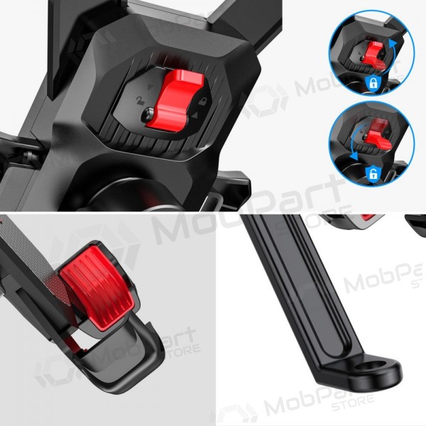 Telefono laikiklis motociklui Joyroom JR-ZS288 preto