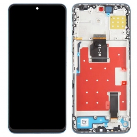 Ekranas Huawei Honor X8a/Honor 90 Lite su lietimui jautriu stikliuku e rėmeliu Black ORG