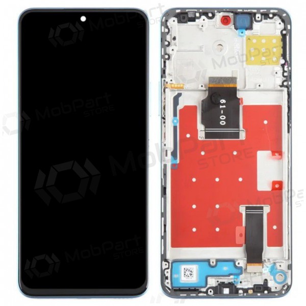 Ekranas Huawei Honor X8a/Honor 90 Lite su lietimui jautriu stikliuku e rėmeliu Black ORG