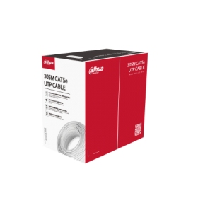 Cabo de comunicação Dahua UTP5e PFM920I-5EUN (Cat5e, HDPE, PoE, PVC, bobina 305m)