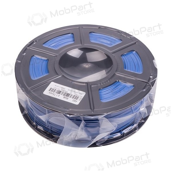 3D spausdinimo plastikas ABS, 1.75mm, 1kg, azul 3D spausdinimo plastikas ABS, 1.75mm, 1kg, azul