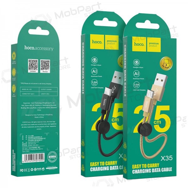 USB cabo HOCO X35 USB cabo HOCO X35