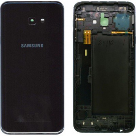 Samsung J415 Galaxy J4+ 2018 tampa traseira da bateria (preto) (usado grade C, original)
