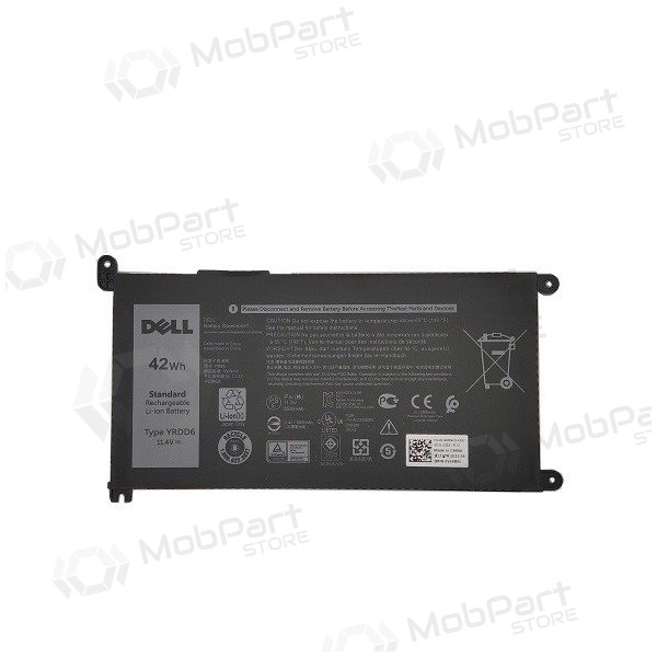 DELL YRDD6, 3500mAh bateria do portátil - PREMIUM DELL YRDD6, 3500mAh bateria do portátil - PREMIUM
