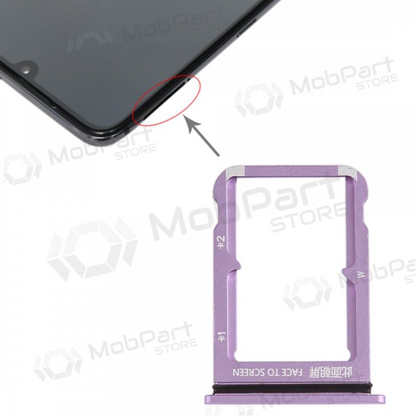 Xiaomi Mi 9 SIM titular do cartão (roxo)
