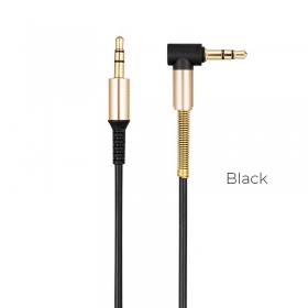 Audio adaptador Hoco UPA02 AUX 3,5mm į 3,5mm (preto)