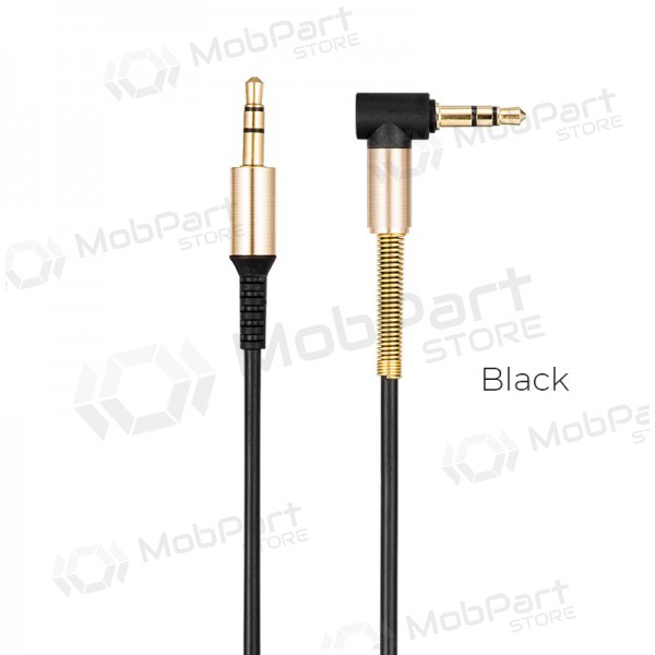 Audio adaptador Hoco UPA02 AUX 3,5mm į 3,5mm (preto) Audio adaptador Hoco UPA02 AUX 3,5mm į 3,5mm (preto)
