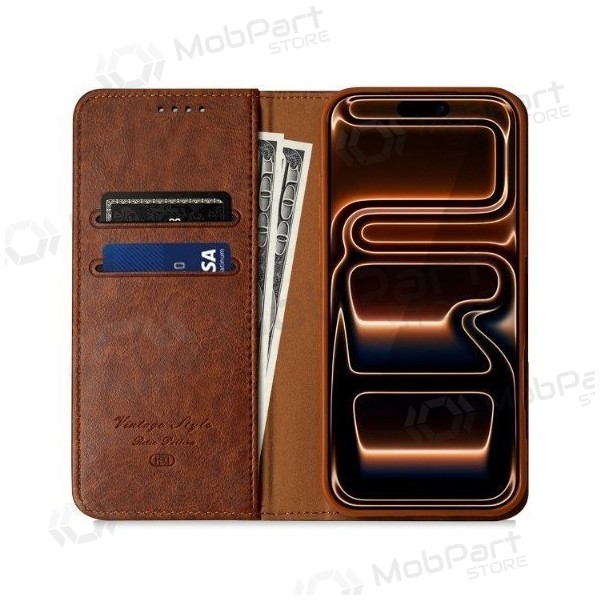 Samsung Galaxy A57 capa - HDD Clasp Wallet Case (vermelho)