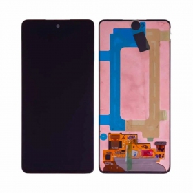 Ekranas Samsung A536 A53 5G 2022 su lietimui jautriu stikliuku (NO FRAME) original (service pack)