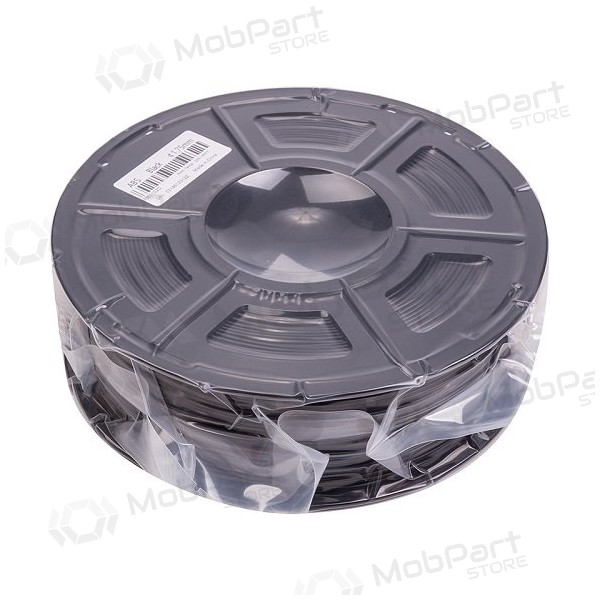 3D spausdinimo plastikas ABS, 1.75mm, 1kg, preto 3D spausdinimo plastikas ABS, 1.75mm, 1kg, preto