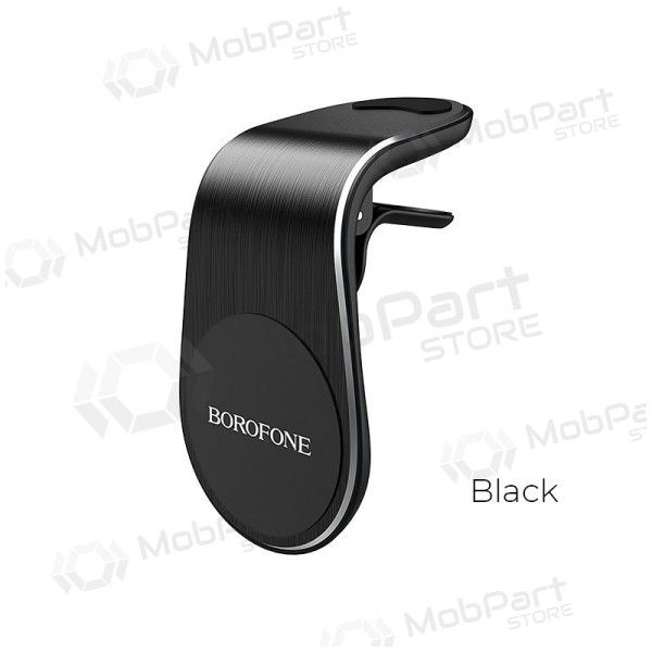 Automobilinis Universal telefono laikiklis Borofone BH10, mounted on ventilation grilles, magnetic, preto Automobilinis Universal telefono laikiklis Borofone BH10, mounted on ventilation grilles, magnetic, preto