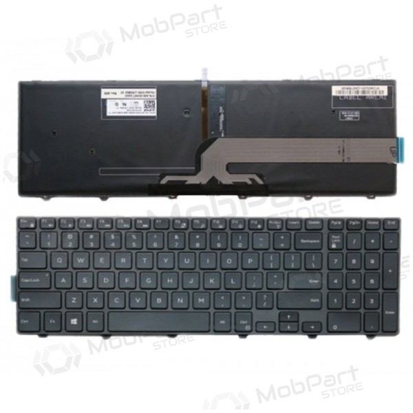 DELL Inspiron 5558 teclado (US) (com iluminação) DELL Inspiron 5558 teclado (US) (com iluminação)
