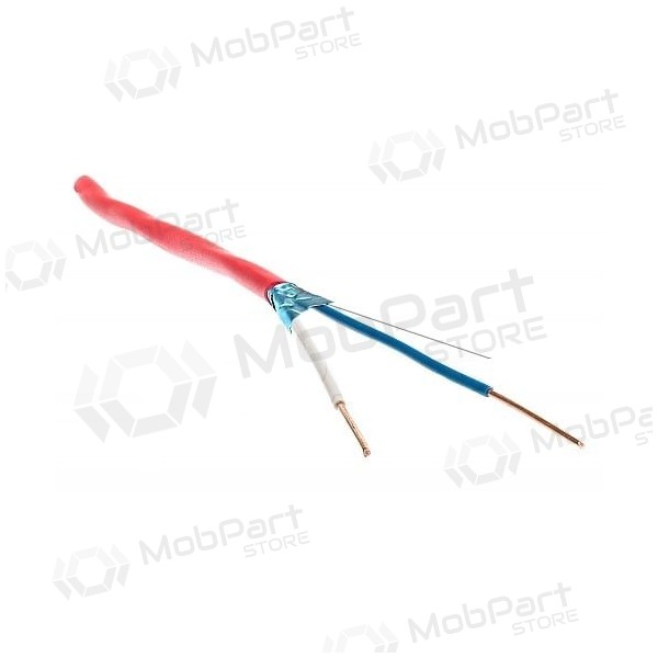 Cabo de incêndio blindado ignífugo Bitner HTKSHekw FE180/Ph120 E90 1x2x0.8mm