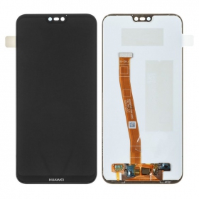 Huawei P20 Lite ecrã (preto) - Premium