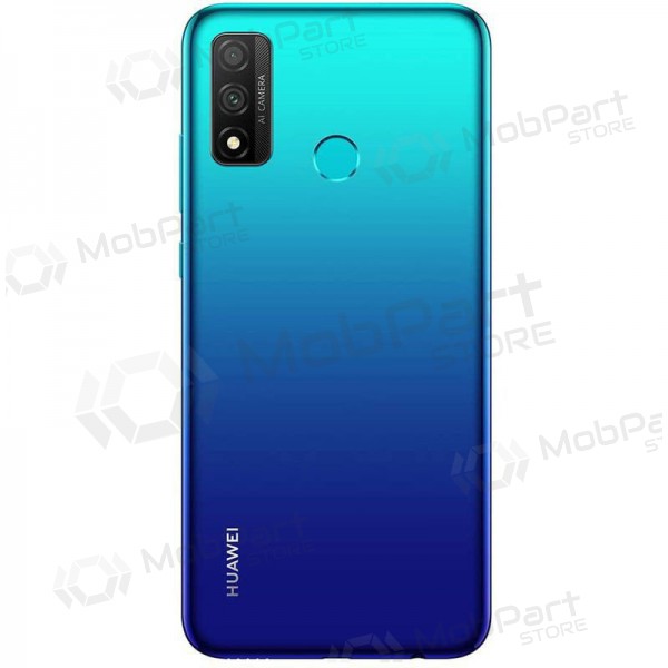 Huawei P Smart 2020 tampa traseira da bateria azul (Aurora Blue) (usado grade C, original) Huawei P Smart 2020 tampa traseira da bateria azul (Aurora Blue) (usado grade C, original)