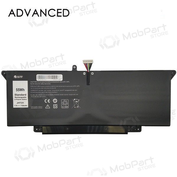 DELL JHT2H, 7100mAh bateria do portátil, Advanced DELL JHT2H, 7100mAh bateria do portátil, Advanced