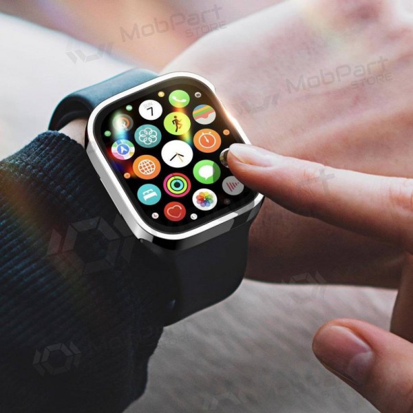 Apple Watch 45mm LCD apsauginis stikliukas / capa Apple Watch 45mm LCD apsauginis stikliukas / capa