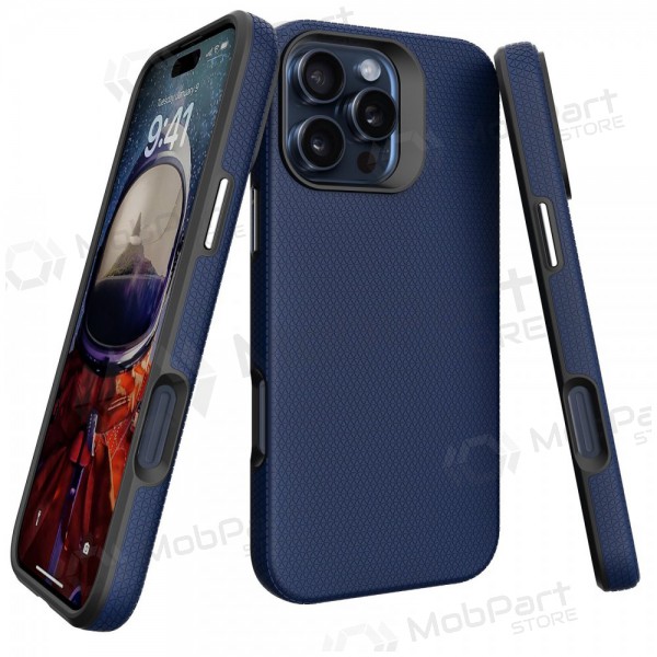 Capa Perfectionists Triangle Mag Case Apple iPhone 16 azul escuro