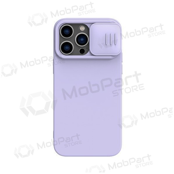 Apple iPhone 15 Pro capa „Nillkin Silicone“ (šviesiai roxo)