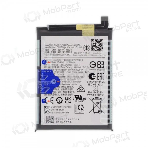 Samsung Galaxy A14 5G bateria, akumuliatorius (original) Samsung Galaxy A14 5G bateria, akumuliatorius (original)