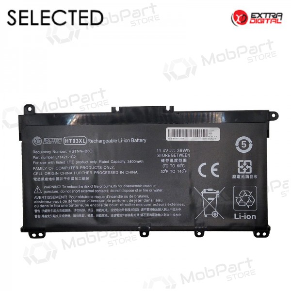 HP HT03XL, 4150mAh bateria do portátil, Selected HP HT03XL, 4150mAh bateria do portátil, Selected