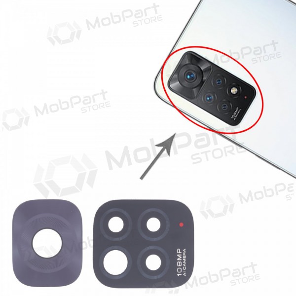 Xiaomi Redmi Note 11 Pro 4G (Global) lente vidro da câmera 108MP (only lens 2pcs) Xiaomi Redmi Note 11 Pro 4G (Global) lente vidro da câmera 108MP (only lens 2pcs)