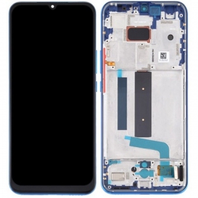 Xiaomi Mi 10T Lite 5G ecrã (azul) (com moldura) (original)