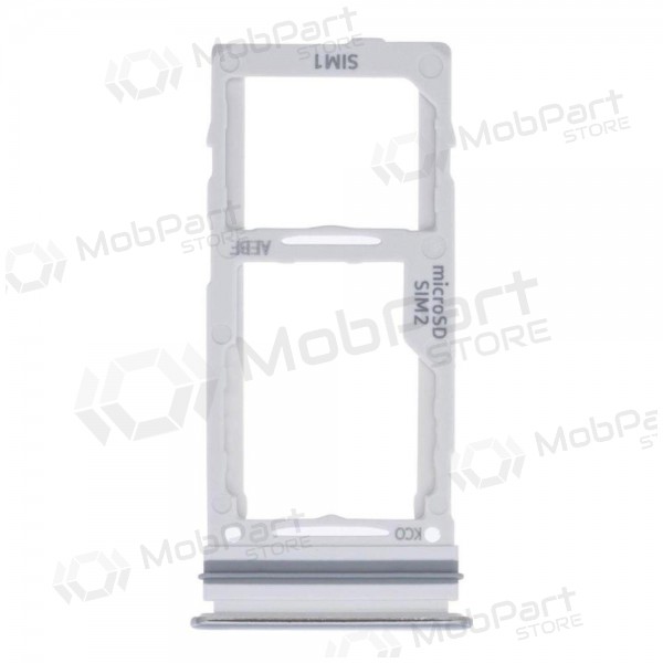 Samsung A525 / A526 / A528 / A725 / A726 A52 Galaxy 4G / A52 5G / A52S 5G / A72 4G / A72 5G SIM titular do cartão (branco) (service pack) (original) Samsung A525 / A526 / A528 / A725 / A726 A52 Galaxy 4G / A52 5G / A52S 5G / A72 4G / A72 5G SIM titular do cartão (branco) (service pack) (original)