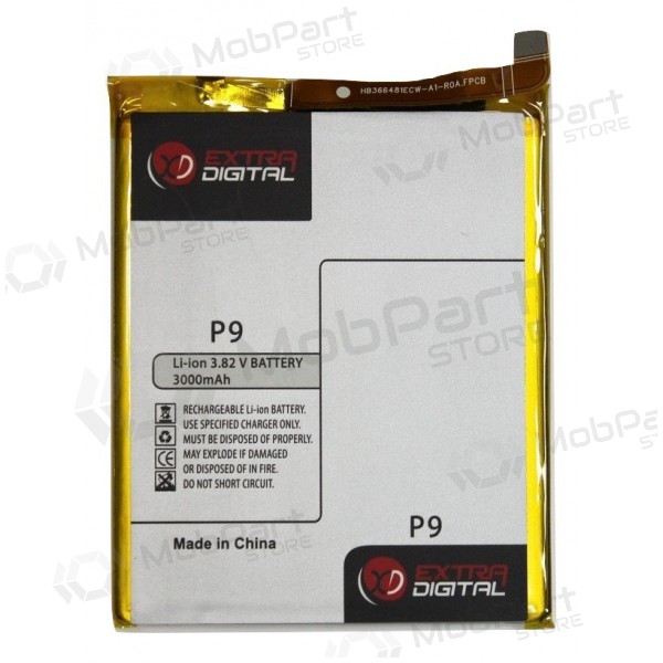 Huawei P9 (HB366481ECW) bateria / acumulador (3000mAh) Huawei P9 (HB366481ECW) bateria / acumulador (3000mAh)