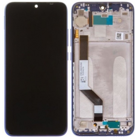 Xiaomi Redmi Note 7 ecrã (azul) (com moldura) (original)