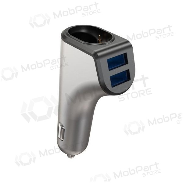 Carregador de carro Platinet + Bluetooth ausinė