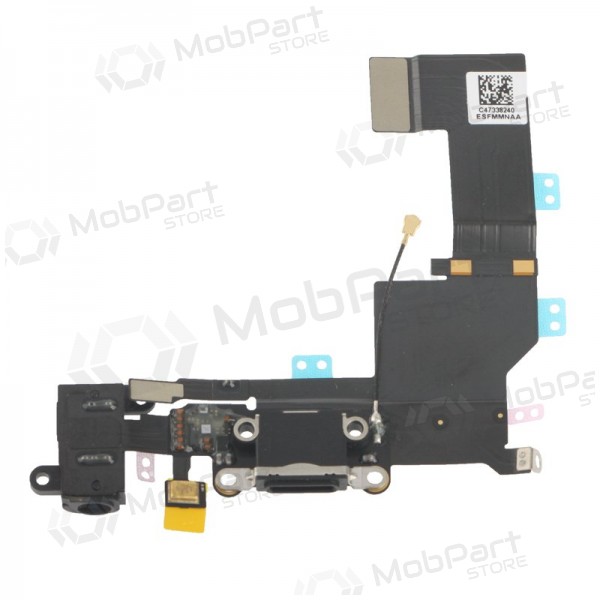 Apple iPhone 5S conector de carga (preto) Apple iPhone 5S conector de carga (preto)