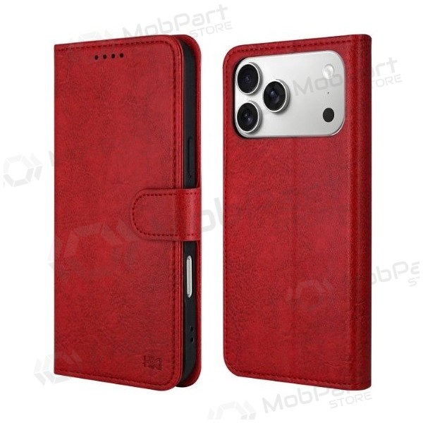 Capa HDD Clasp Wallet Case Samsung A525 A52 4G/A526 A52 5G/A528 A52s 5G vermelho