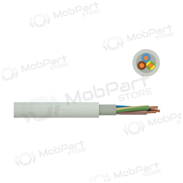 Cabo de força Faber NHXMH-J 5x1.5 mm² cobre XLPE CPR Dca monolítico.