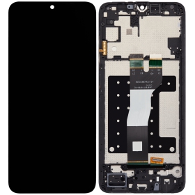 Samsung Galaxy A05s ecrã (preto) (com moldura) (original)