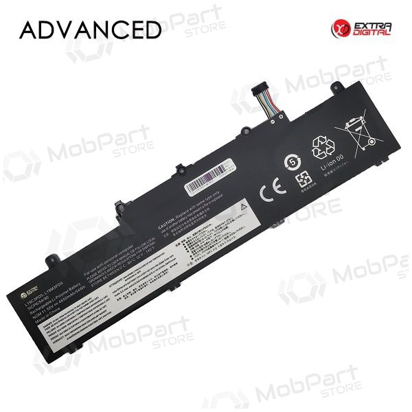 Lenovo L19C3PD5, L19M3PD5, 4650mAh bateria do portátil, Advanced Lenovo L19C3PD5, L19M3PD5, 4650mAh bateria do portátil, Advanced