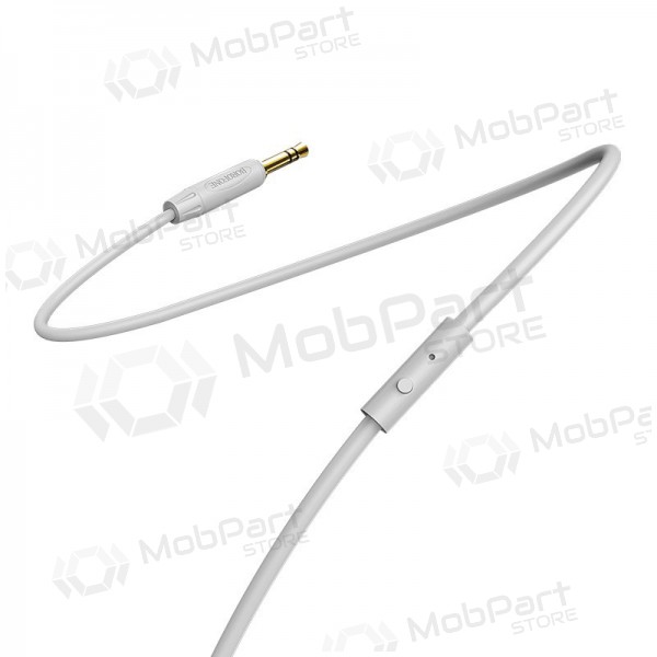 Audio adaptador 3,5mm į 3,5mm Borofone BL5 AUX (cinza) Audio adaptador 3,5mm į 3,5mm Borofone BL5 AUX (cinza)