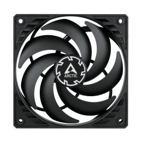 ARCTIC P12 SLIM PWM PST ventilador de quadro, 4-pin, 120mm, siauras, preto