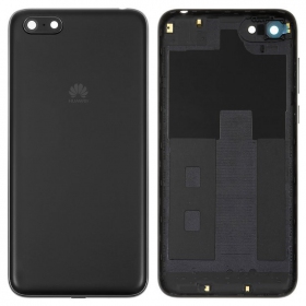 Huawei Y5 2018 / Y5 Prime 2018 tampa traseira da bateria (preto) (usado grade C, original)