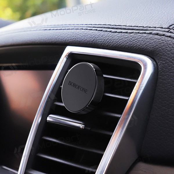 Automobilinis Universal telefono laikiklis Borofone BH8, mounted on the dashboard, magnetic, preto Automobilinis Universal telefono laikiklis Borofone BH8, mounted on the dashboard, magnetic, preto